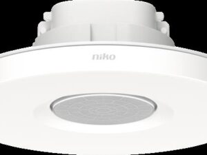 NIKO Aanwezigheidsmelder P34MR, KNX, 9-10 m, 360°, 105 mm diameter, voor inbouwdoos
