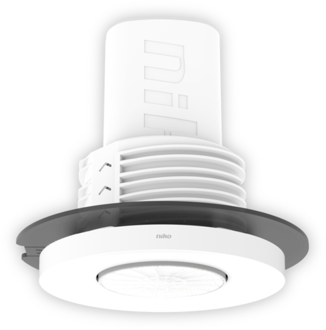 NIKO Aanwezigheidsmelder P42MR, 230 V, 2 kanalen, master, 12-13 m, 360°, SnapFit, voo