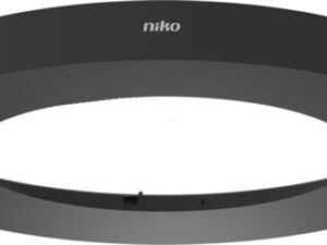 NIKO Sierring voor P4XMR- en M4XMR-inbouwmelders, zwart