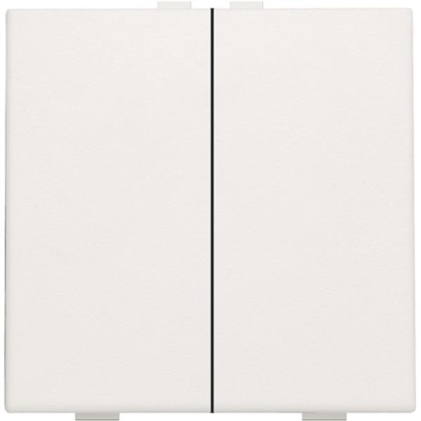 Niko Home Control I Tweevoudige drukknop Original wit