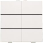 Niko Home Control I 6-voudige lichtbediening Original White (Wit) RAL 9010