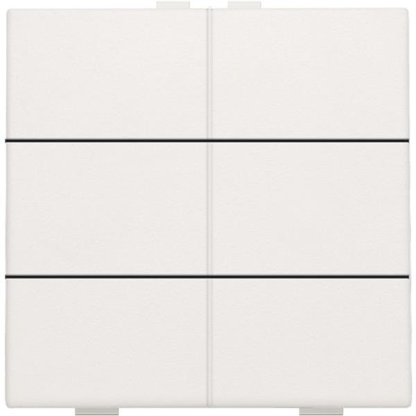 Niko Home Control I 6-voudige lichtbediening Original White (Wit) RAL 9010
