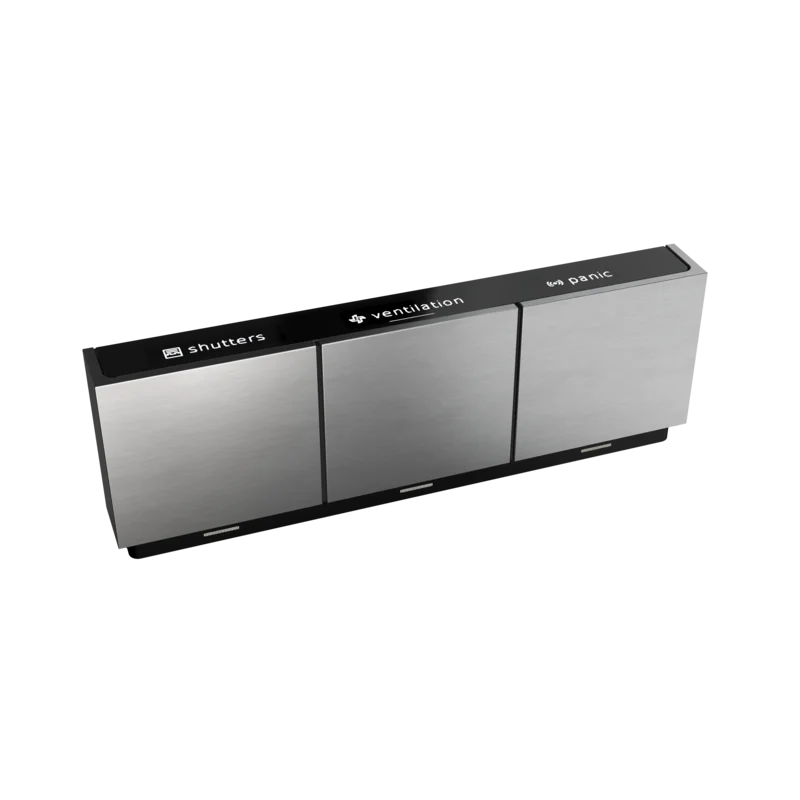 NIKO Home Control II Sense3 alu black brushed (kopie) Niko Home Control II Sense3