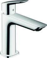Hansgrohe Logis ééngreepswastafelmengkraan Fine met Push-Open chroom