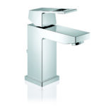 Grohe Eurocube wastafelmengkraan automatische lediging chroom
