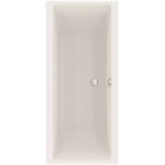 Van Marcke Helsinki inbouwbad duo met fijne rand 1800 x 800 x 465 mm mat