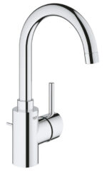Grohe Concetto wastafelmengkraan L-Size hoge C-uitloop