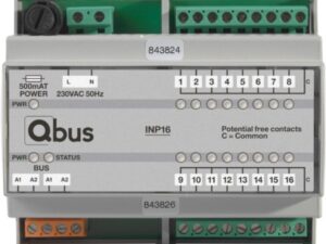 QBus Inputmodule DIN RAIL (16x extern - 0 Vol