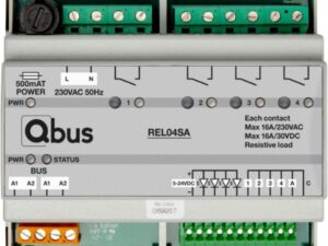 QBus Relaismodule (4x16A potentiaalvrij)