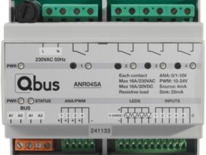 QBus Analoge stuurmodule (4x 0/1-10V of PWM +