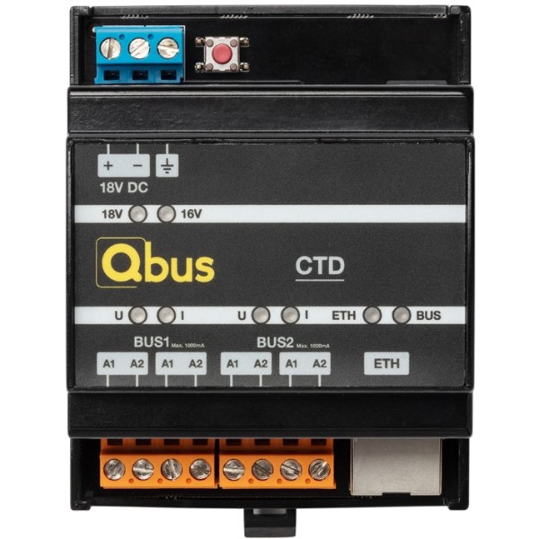 QBus Controller voor 40 Qbus-modules (uitbrei