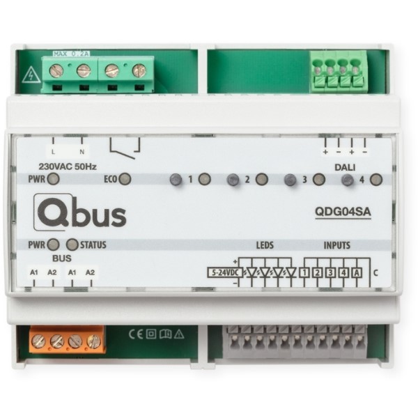 QBus Stand-Alone Qbus DALI Groep Dimmer voor