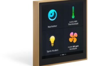 QBus RoomMate Controller Brushed Brass