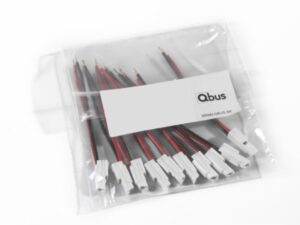 QBus Ambere LED Niko Drukknop op INP02/04 - 1