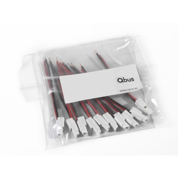 QBus Ambere LED Niko Drukknop op INP02/04 - 1