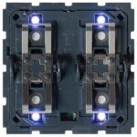 QBus Schakelaar 1 tot 4 toets BTicino LN RGB