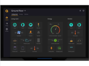 QBus 10 touch screen Control & videophonie Qbus