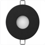 QBus Bewegings- en lichtsensor inbouw zwart Qbus