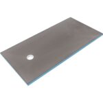 Wedi Fundo Primo douchevloer 1600x1000x40mm rechthoekig decentrale afvoer