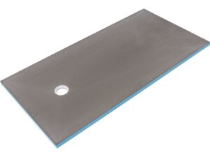 Wedi Fundo Primo douchevloer 1600x1000x40mm rechthoekig decentrale afvoer