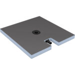 Wedi Fundo Plano Z douchevloer 1400x900x65mm rechthoekig decentrale afvoer
