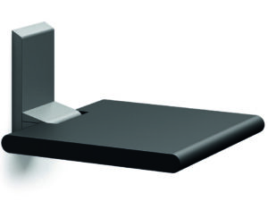 Normbau Cavere Care douchezitje opklapbaar 150kg grondplaat antraciet-metallic