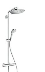 hansgrohe Croma Select S 280 showerpipe 1 jet met thermostaat D280 chroom