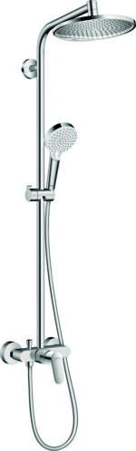 Hansgrohe Crometta S douchepijp 240 1straal met mengkraan chroom