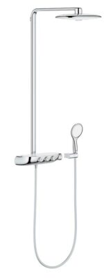 Grohe Rainshower SmartControl Duo 360 douchesysteem met mengkraan moon white