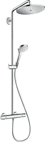 hansgrohe Croma Select S 280 showerpipe 1 jet EcoSmart met thermostaat D280 chroom