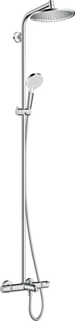 Hansgrohe Crometta S showerpipe 240 1jet met badthermostaat chroom