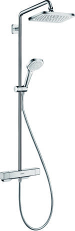 Hansgrohe Croma E Showerpipe 280 1 straal met thermostatische mengkraan chroom