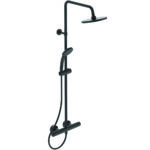 Ideal Standard Ceratherm T25 douchesysteem hoofddouche 200mm silk black