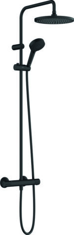 Hansgrohe Vernis Blend Showerpipe 240 1 jet EcoSmart met thermostaat mat zwart