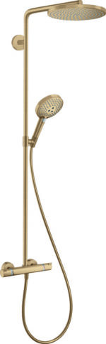 Hansgrohe Raindance Select S Showerpipe 240 1 jet met thermostaat brushed bronze