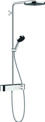 Hansgrohe Pulsify S Showerpipe 260 1 jet EcoSmart met thermostaat chroom