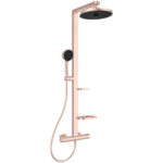 Ideal Standard Alu+ thermostatisch douchesysteem antikalk Rosé
