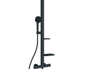 Ideal Standard Alu+ thermostatisch douchesysteem Silk Black