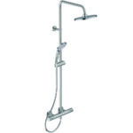 Ideal Standard Ceratherm T25 douchesysteem hoofddouche 200mm chroom