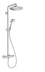 Hansgrohe Tica Ecosmart Showerpipe chroom
