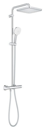 Grohe Tempesta Cube 250 douchesysteem met mengkraan wandmontage chroom
