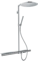 Axor Showerpipe 800 douchethermostaat hoofddouche staafhanddouche brons