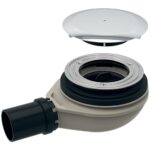 Geberit douchesifon D90 afvoerbuis D40 waterslothoogte 30 mm