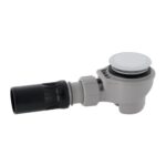 Geberit Uniflex douchesifon D50 chroom sierplaatje