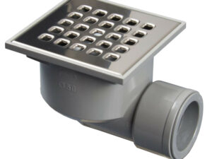 Nicoll douche vloersifon PVC horizontale uitloop