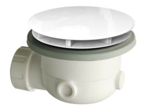 Bado douchebakafvoer 90 mm blinkend wit