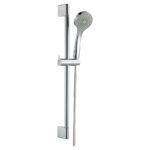 intro Lugo douchestangset compleet 65cm met flexibel 1jet verchroomd