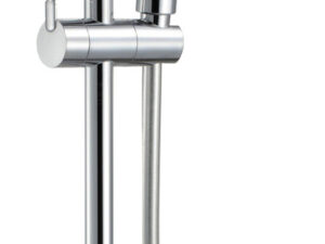 Van Marcke Poggio douchestangset compleet 65cm 3jets flexibel glad verchroomd