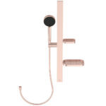 Ideal Standard Alu+ glijstangcombinatie 60 cm 2 functies antikalk Rosé