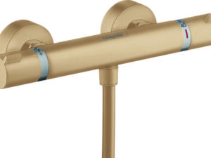 Hansgrohe Ecostat Comfort douchethermostaat voor opbouw brushed bronze